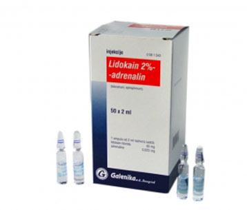 Lidokain 2% Adrenalin